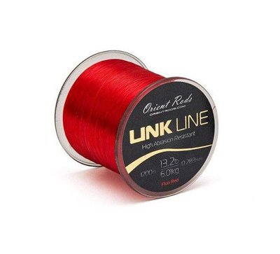 Волосінь Orient Rods Fluo Red Link Line 0.28мм FR028 фото