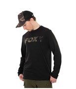 Лонгслив Fox Long Sleeve Black/Camo T-Shirt