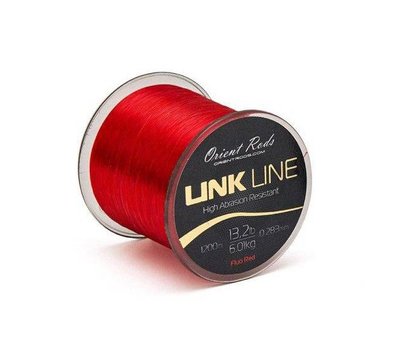 Леска Orient Rods Fluo Red Link Line 0.28мм FR028 фото