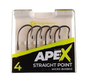 Гачки RidgeMonkey Ape-X Straight Point RMT244 фото
