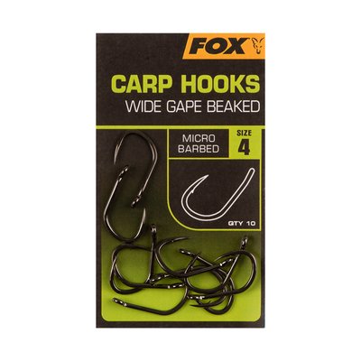 Крючки Fox Carp Hooks Wide Gape CHK227 фото