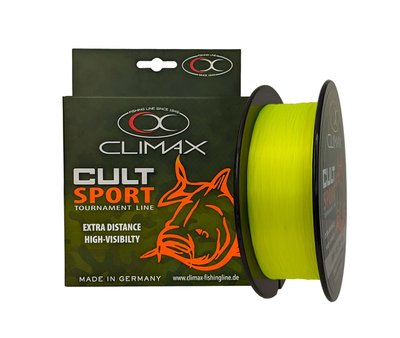 Волосінь Climax Cult Carp Sport yellow 0.20 8463-11000-020 фото