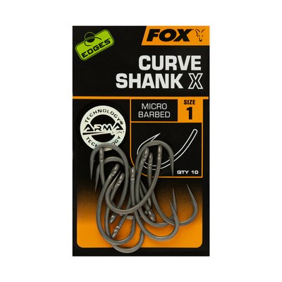 Гачки Fox Edges Curve Shank X CHK222 фото