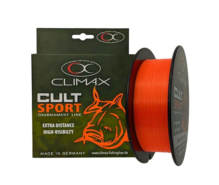 Волосінь Climax Cult Carp Sport orange 0.20 8462-11000-020 фото