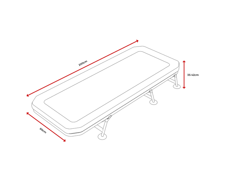 Ліжка Avid Carp Revolve Bed 6 Leg A0440035 фото