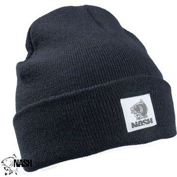 Шапка Nash Make It Happen Badge Beanie Hat чёрная C2337 фото