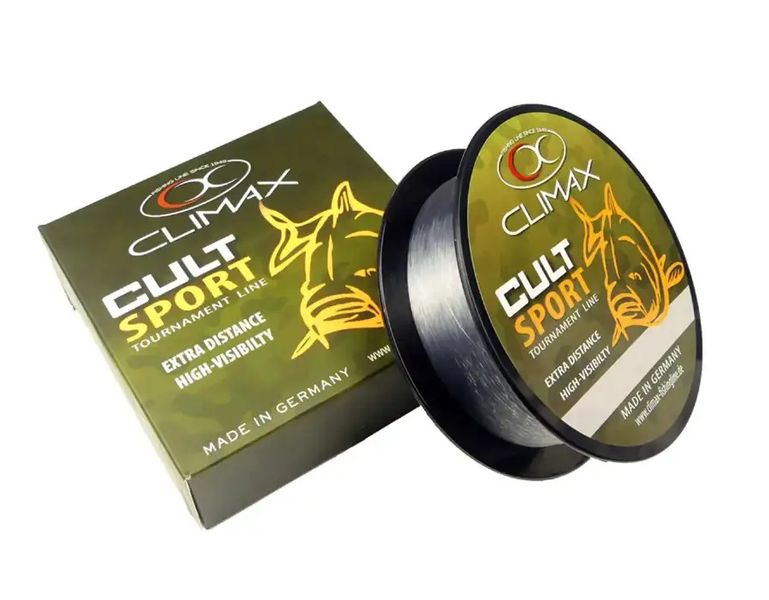 Леска Climax Cult Carp Sport grey 0.20 8464-11000-020	 фото