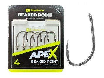 Гачки RidgeMonkey Ape-X Beaked Point RMT286 фото