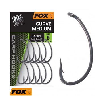 Крючки Fox Curve Medium CHK277 фото
