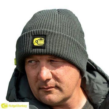 Шапка RidgeMonkey APEarel ThermaPro Fisherman Beanie Hat зелёная RMC139 фото