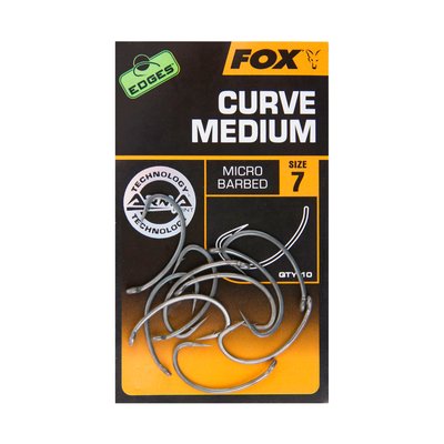 Гачки Fox Edges Curve Shank Medium CHK198 фото