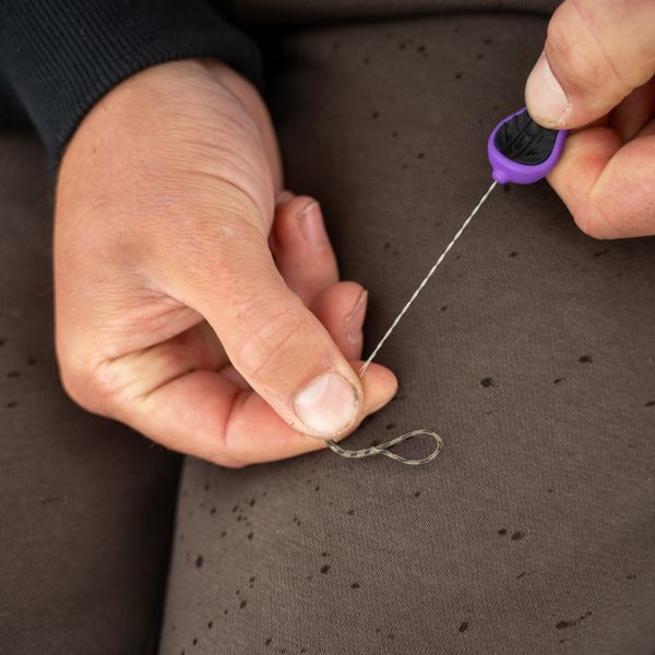 Голка для лідкору Avid Carp Re-Rig Quick-Splice Needle Purple A0590020 фото