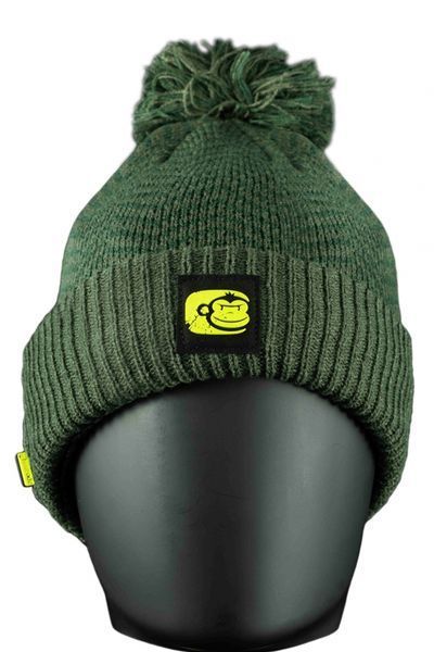 Шапка RidgeMonkey APEarel ThermaPro Waterproof Bobble Hat зелена RMC199 фото