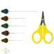 Набір голок із ножицями Avid Carp Re-Rig Tool Set 6pcs A0590022 фото 1