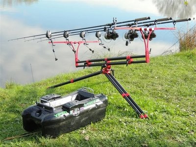 Род Под Meccanica Vadese Nick 95 Revolution 4 Rod Black and Red MV.0500.00/O фото