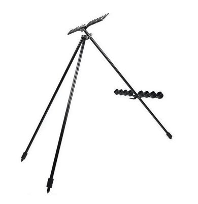 Підставка для запасних вудлищ Meccanica Vadese Tripod Mico 4 / 6 / 8 Rod Black MV.0200.00/F фото