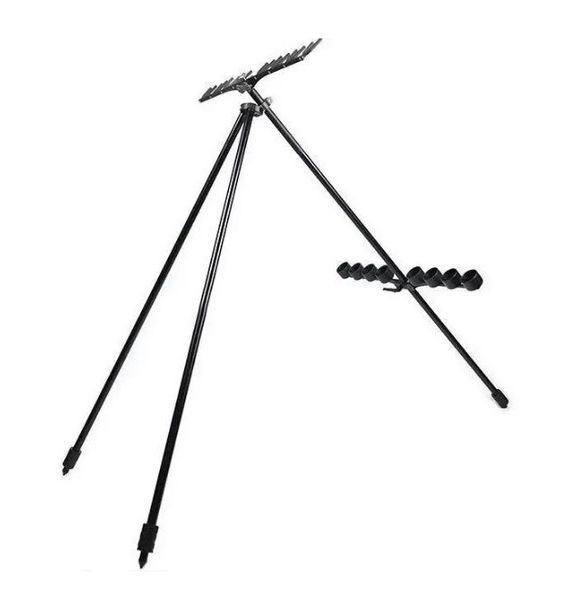 Подставка для запасных удилищ Meccanica Vadese Tripod Mico 4 / 6 / 8 Rod Black MV.0200.00/F фото