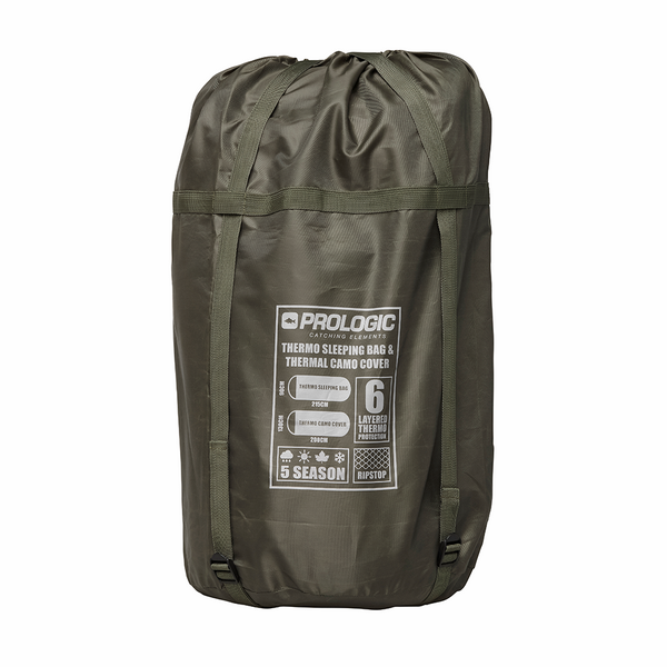 Спальный мешок Prologic Element Comfort S/Bag & Thermal Camo Cover 72832 фото