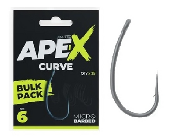 Гачки RidgeMonkey Ape-X Curve Bulk Pack RMT395 фото