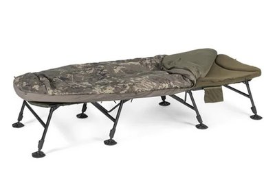 Раскладушка со спальником Nash Indulgence HD40 Sleep System 8 Legs Camo Emperor T9553 фото