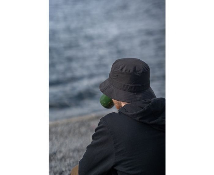 Панама Avid Carp Stealth Black Bucket Hat A0620394 фото