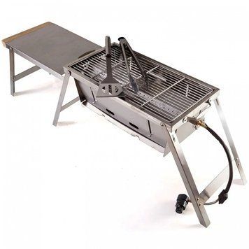 Складной гриль RidgeMonkey Grilla BBQ Dual Fuel RM417 фото