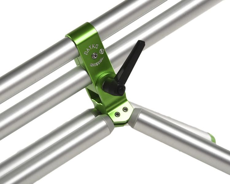 Род под Dayko Compact Bitubo Nero 4-3 Rods Silver and Green Limited Edition DCBSGR фото