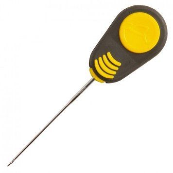 Голка для насадок Korda Braided Hair Needle 7cm yellow handle KBNB фото